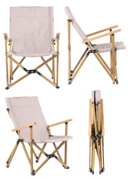 [45沙滩椅11496] 48×55×68cm小号铝合金蝴蝶椅（带扶手)
