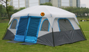 430×305×205cm露营帐篷8-12人两房帐篷